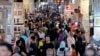 Iranians shop at the Grand Bazaar in Iran's capital, Tehran.