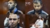 Moskwanyň Basmannyý sudy şübhelileri Murodali Rajabalizoda, Dalerjon Mirzoýew, Muhammadsobir Faizow we Faridun Şamsiddin diýip tanyşdyrdy, 
