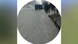 В Намангане водители вышли на акцию протеста
