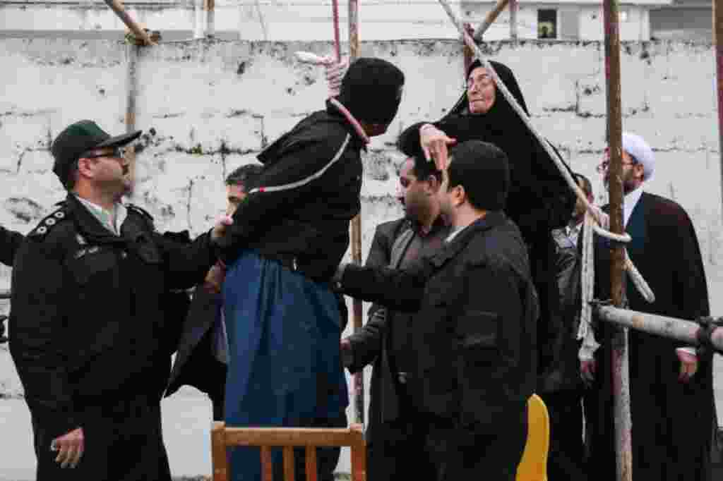 At the decisive moment, the victim&#39;s mother approached Balal, slapped him in the face, and said that she forgave him.