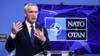 Generalni sekretar Sjevernoatlantskog saveza (NATO) Jens Stoltenberg na konferenciji za medije u Briselu, 30. septembra 2022.