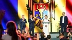 VIDEO | Emmanuel Macron și Donald Tusk, discursuri în română de ziua independenței Republicii Moldova