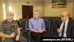 Բորիս Նավասարդյանը և Ռիչարդ Կիրակոսյանը հարցազրույց են տալիս «Ազատությանը», 22-ը մայիսի, 2015