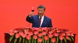Председатель КНР Си Цзиньпин выступает на банкете в честь 80-летия окончания Второй мировой войны