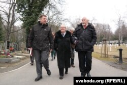 Айцец Андрусь Абламейка, Івонка Сурвіла і Сяргей Навумчык