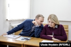 Алег Агееў і Сьвятлана Калінкіна