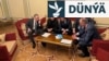 Britan premýer-ministri Keir Starmer, ukrain prezidenti Wolodymyr Zelenski, fransuz prezidenti Emmanuel Makron, german kansleri Fridrih Merz we polýak premýer-ministri Donald Task ABŞ prezidenti Donald Tramp bilen telefon söhbetdeşligini geçirýär. 