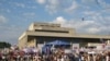 Мітинг в Сімферополі – як ніколи небагатолюдний 