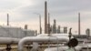 A pumping station at the Druzhba oil pipeline that carries Russian crude to Western Europe.