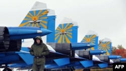 Российская авиабаза в Канте. 