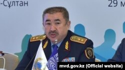 Ішкі істер министрі Ерлан Тұрғымбаев.