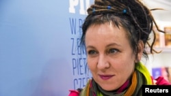 Polish author Olga Tokarczuk (file photo)