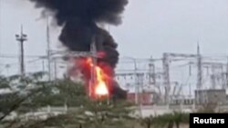 Russia has said in the past that Ukrainian drones have flown into its territory and caused damage, an assertion that Kyiv denies.