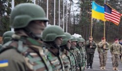 Церемонія спільних навчань Україна-НАТО на Яворівському полігоні (архівне фото)
