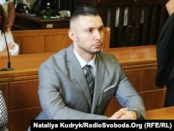 Vitaliy Markiv in court earlier this month