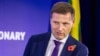 Estonian Defense Minister Hanno Pevkur (file photo)