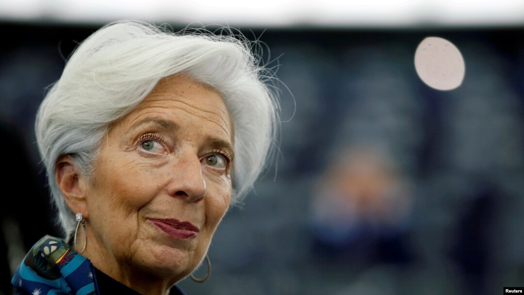 Čelnica Evropske centralne banke (ECB) Kristin Lagard (Christine Lagarde)