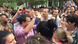 В Ташкенте прошла акция в защиту умершего от избиения подростка №2