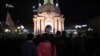 Прихильники блокади Донбасу ходили під Адміністрацію президента (відео)